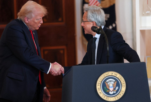 Trump suggests he may not allow sales of advanced Nvidia chip in China