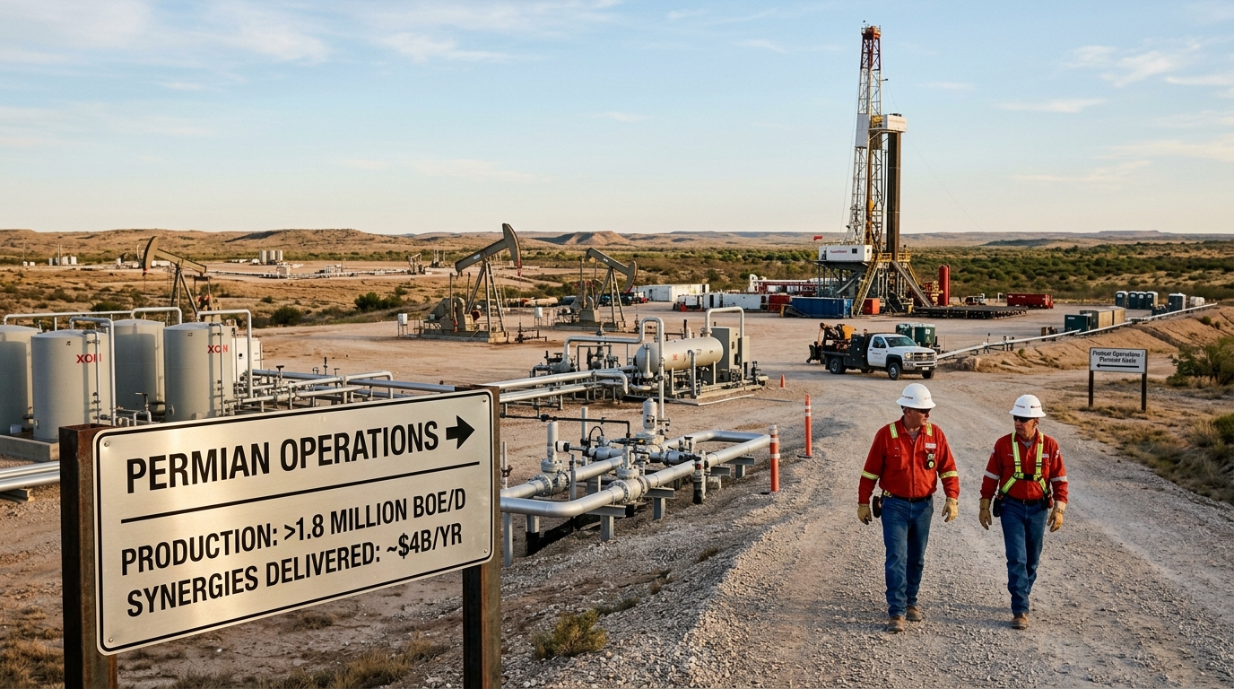 ExxonMobil&rsquo;s Pioneer Synergies Doubled. Q3 Earnings Are Oct. 30.
